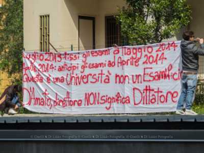 Architettura, proteste per gli esami